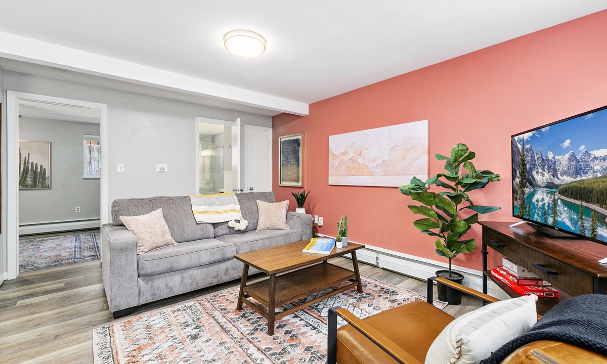 The Coral Suite | Stylish Stay in Old Town FoCo