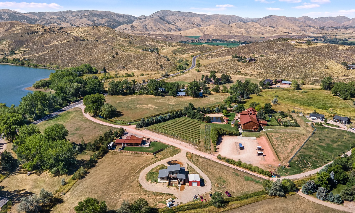 Aerial View | Easy Access to Horsetooth