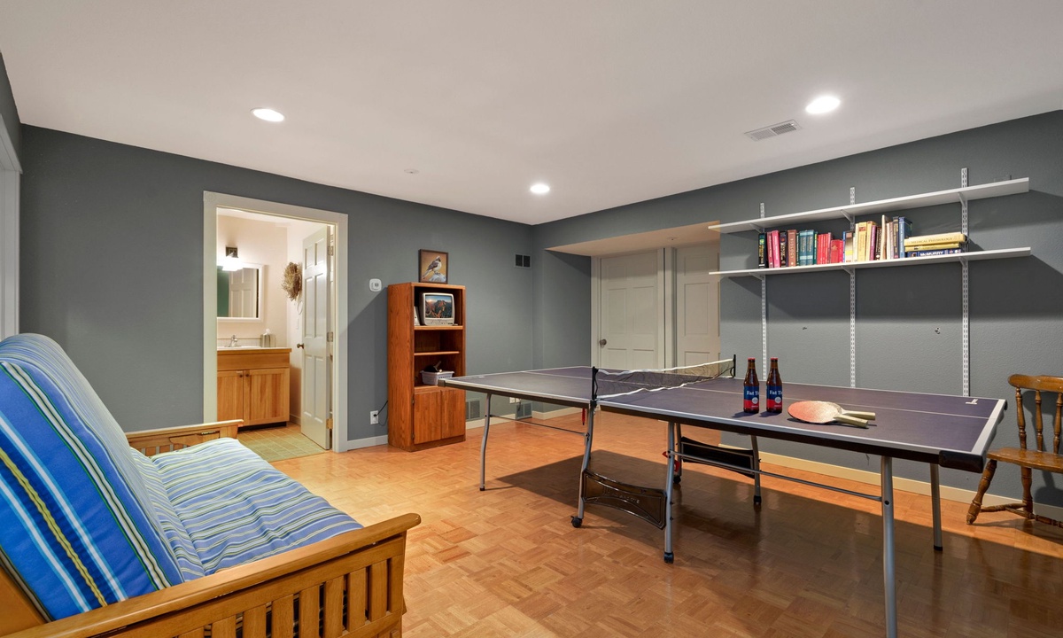 Game Room | Ping Pong Table (basement level)