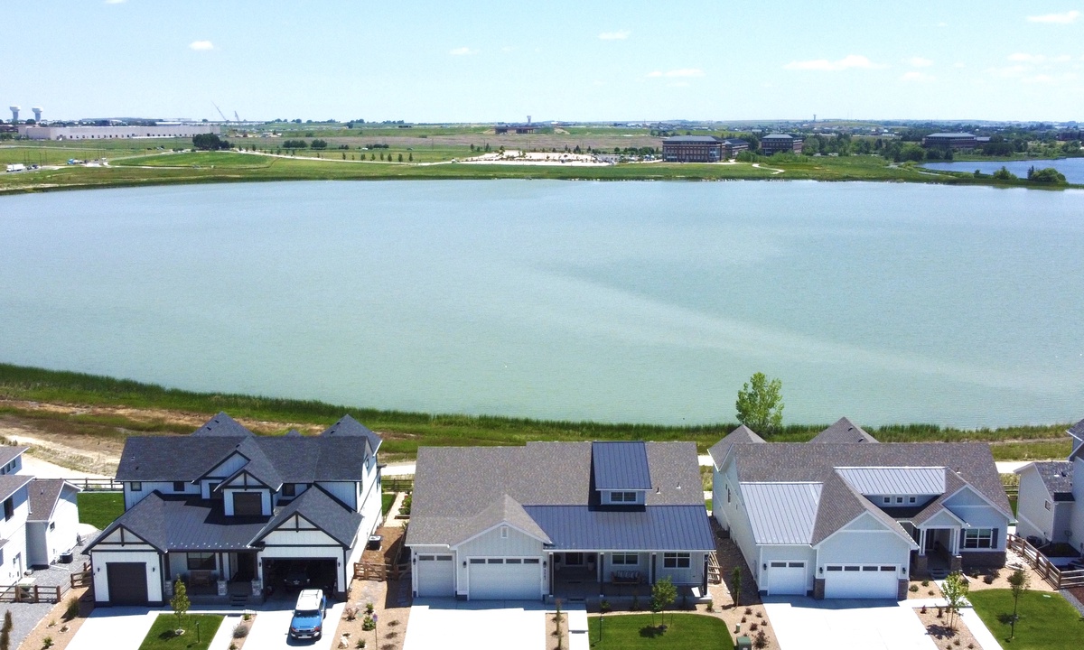 Aerial Photo | Lakefront Estate