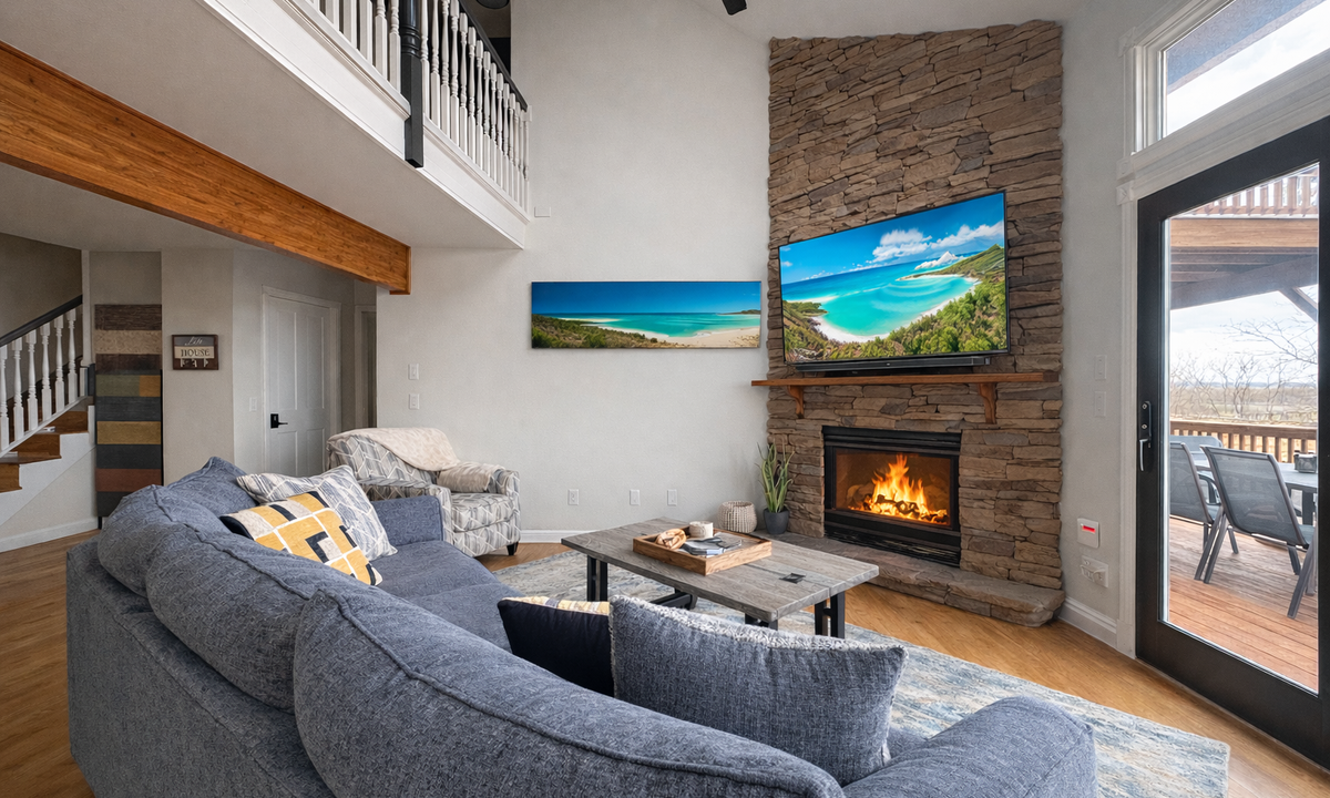 The Lake House on Boyd | Private Boat Ramp & Dock