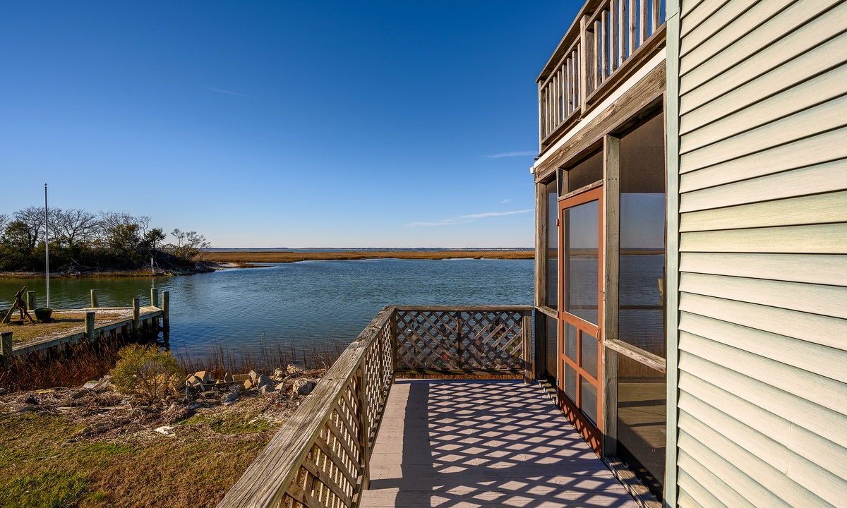 Channel View Cottage Chincoteague Island Rentals Seaside Vacations