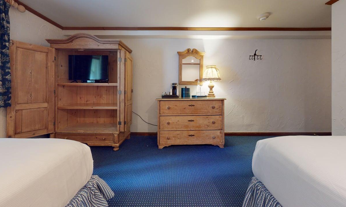 TV and Coffee Station