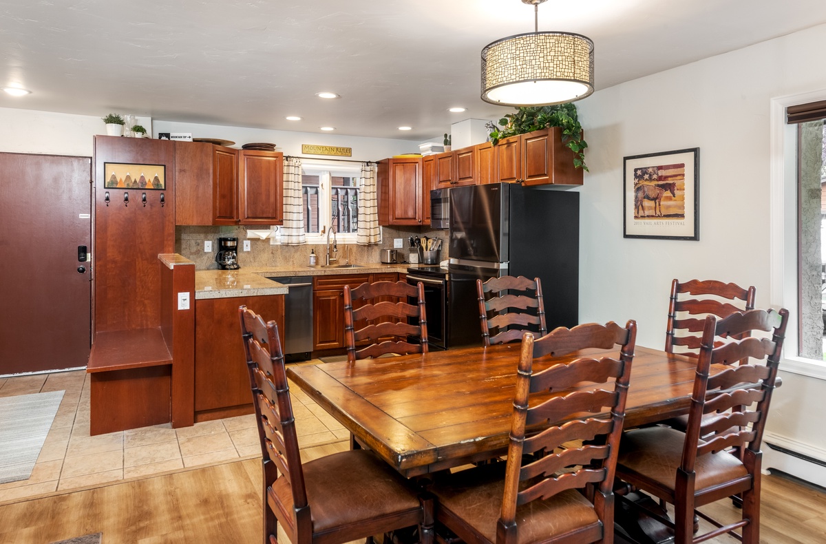 Kitchen and Dining Table
