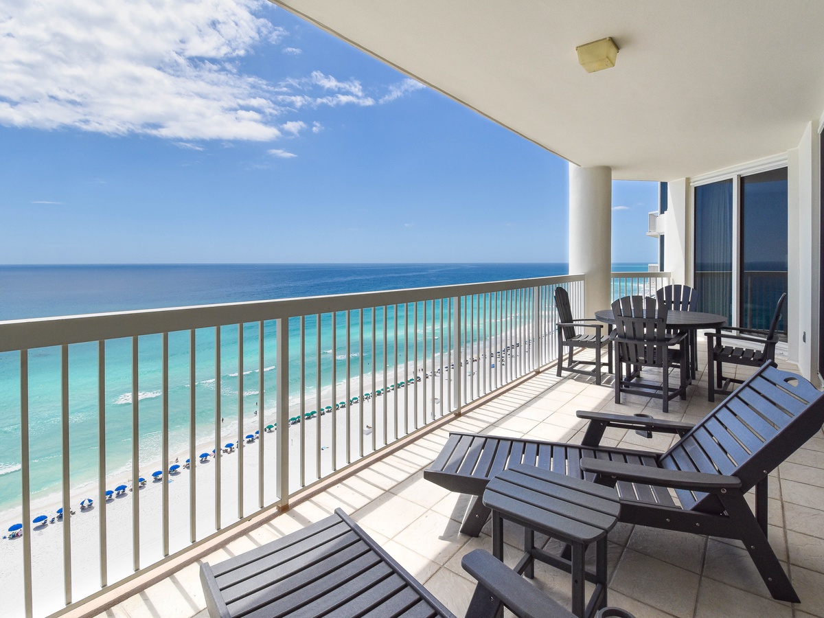 Silver Beach Towers West 1603 - Balcony