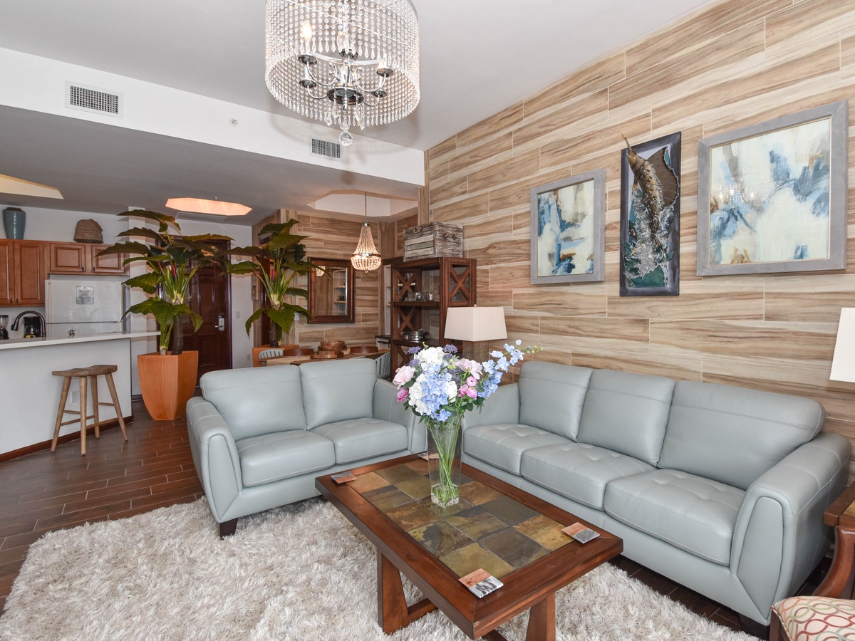 Silver Shells St. Lucia 204 - Living Area