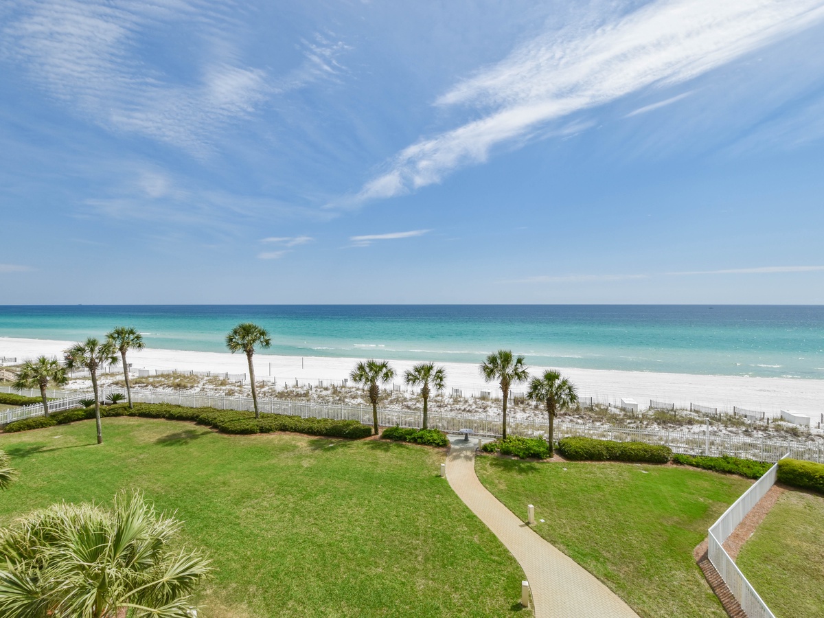 Silver Beach Towers East 403- Balcony View