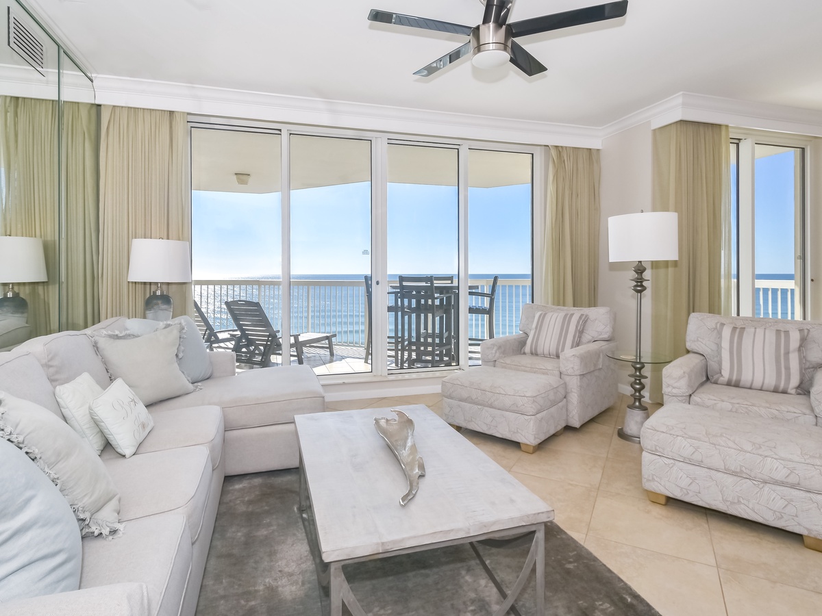 Silver Beach Towers East 1406 - Living Area