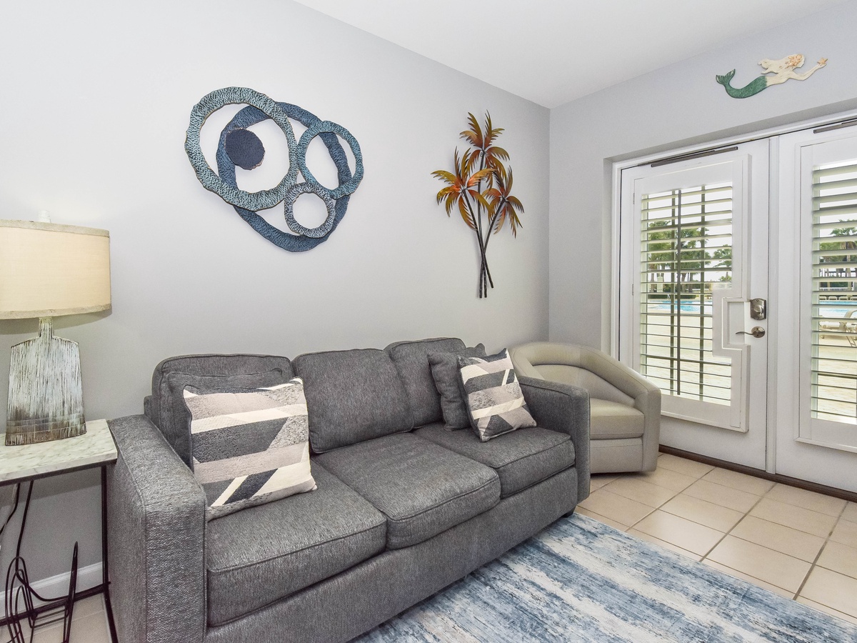 Silver Shells St. Croix Cabana 8 - Living Area