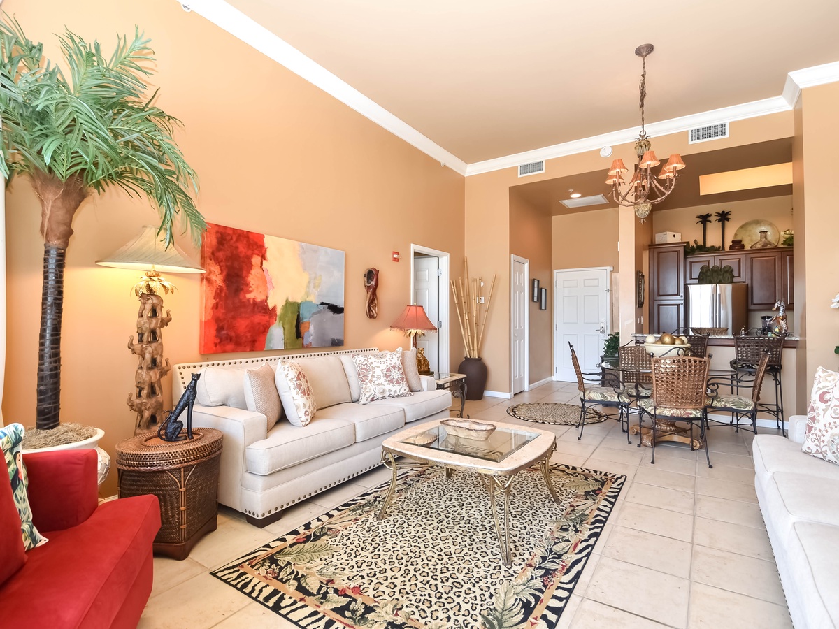 Silver Shells St. Croix 202- Living Area
