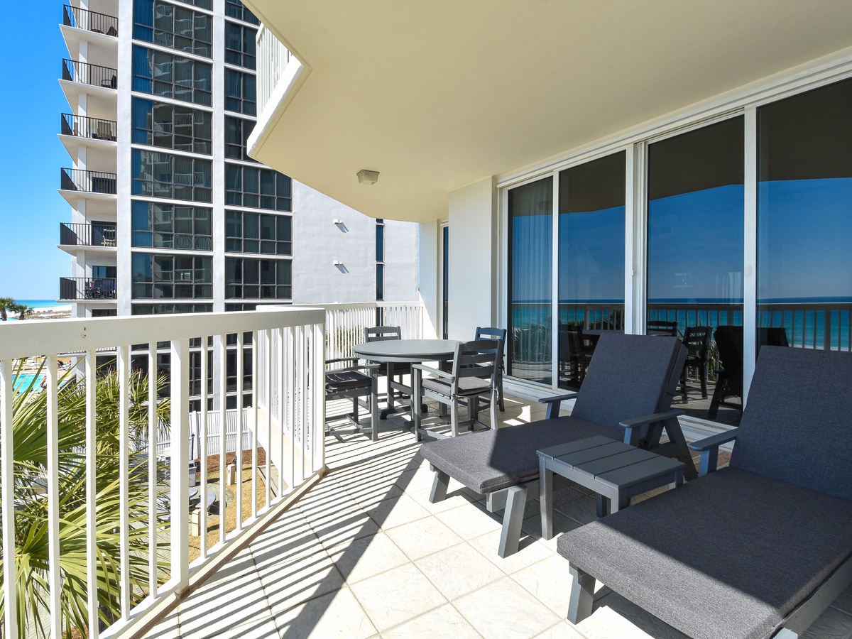 Silver Beach Towers West 306 - Balcony
