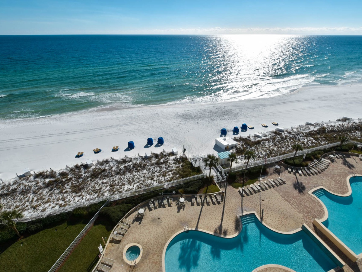 Silver Beach Towers East 1105 - Balcony View