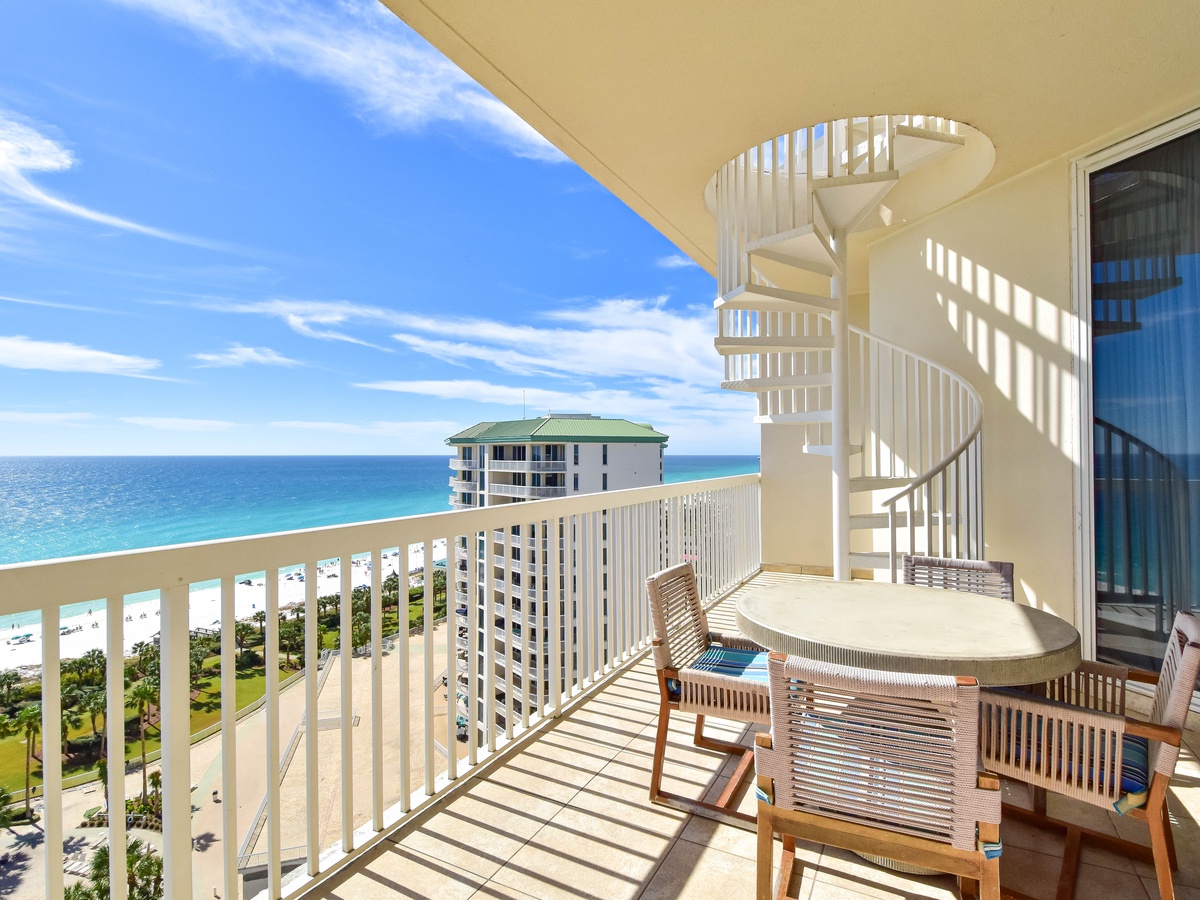 Silver Shells St. Croix Penthouse 3 - Balcony Seating