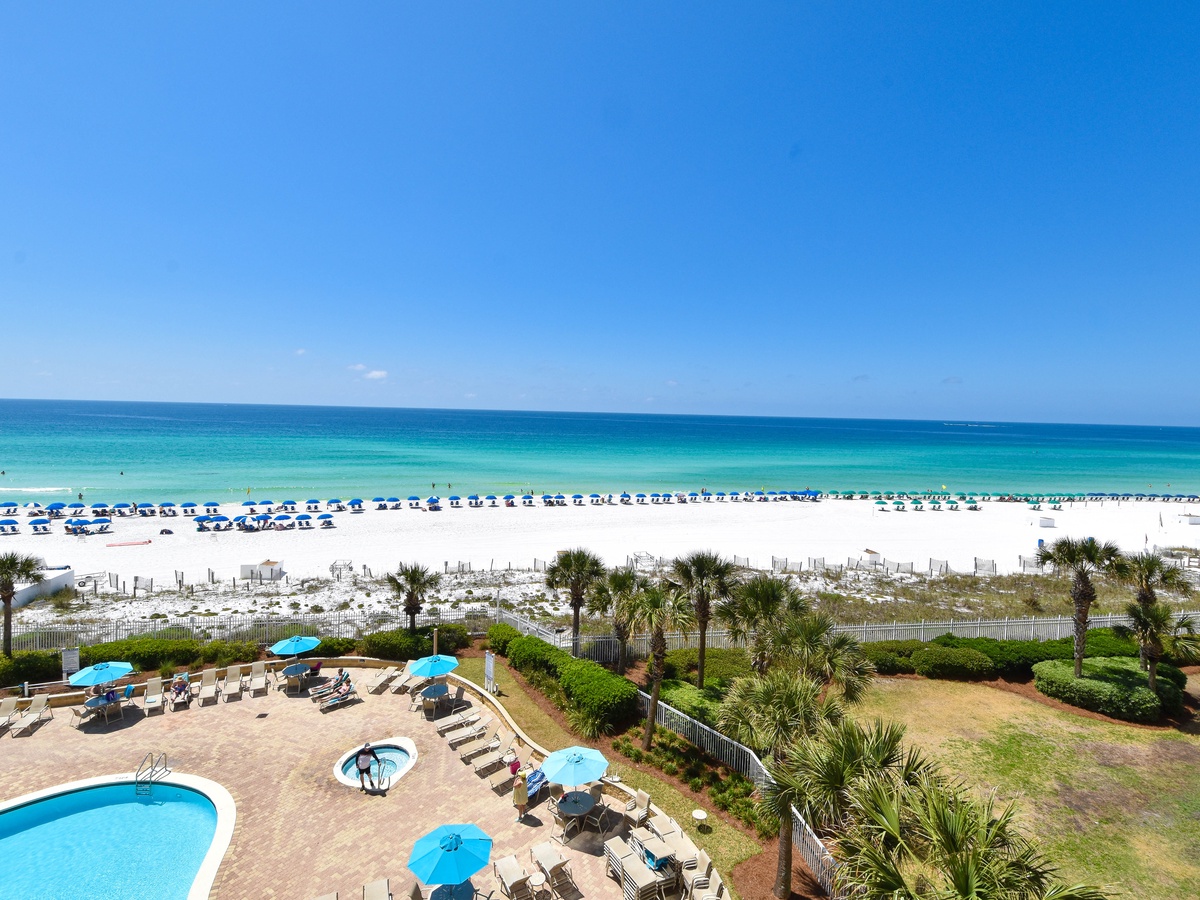 Silver Beach Towers West 503 - Balcony View