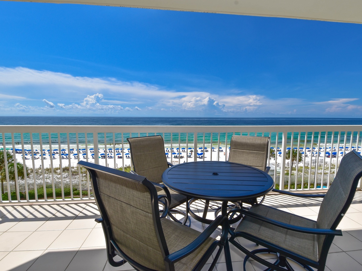 Silver Beach Towers East 505- Balcony View