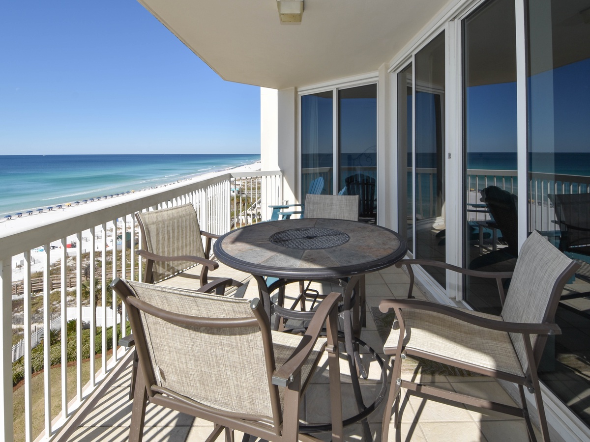 Silver Beach Towers West 705- Balcony
