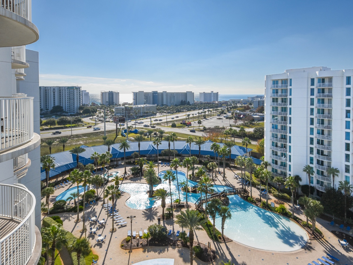 The Palms of Destin 11105 - Balcony View