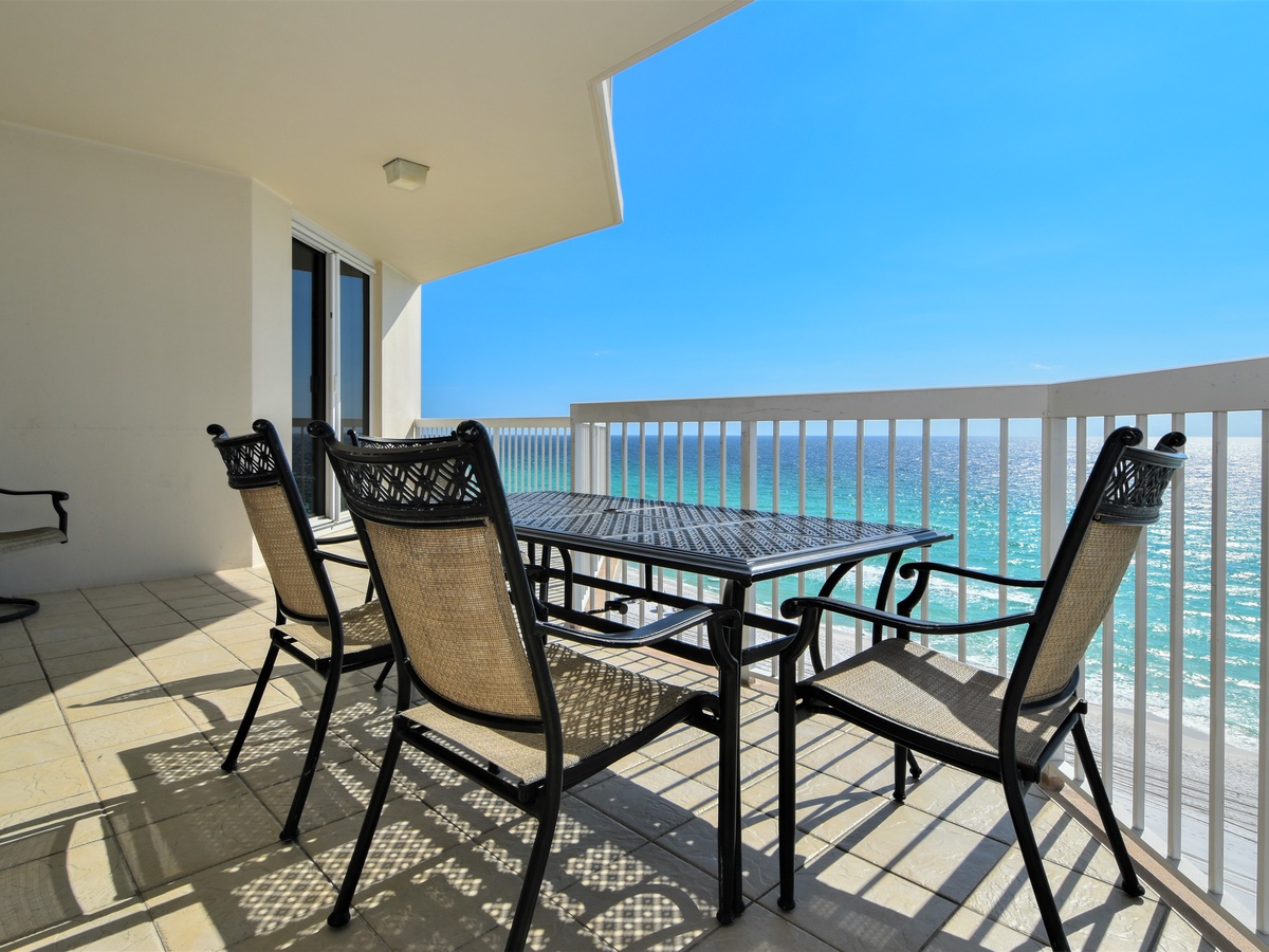 Silver Beach Towers West 906- Balcony View