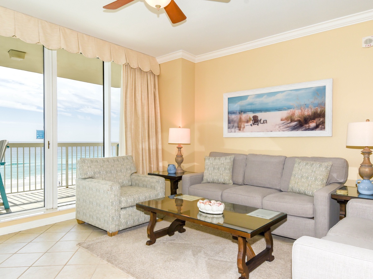 Silver Beach Towers West 505- Living Area