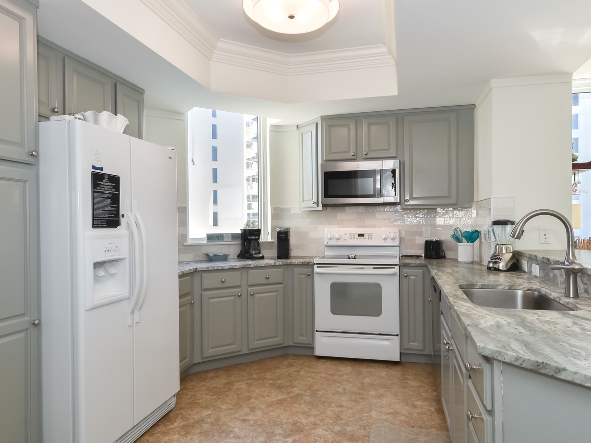 Silver Shells St. Lucia 301 - Fully Equipped Kitchen