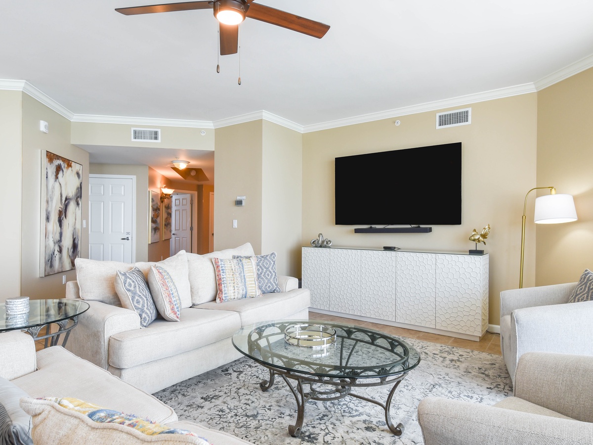 Silver Beach Towers West 906- Living Area (2)
