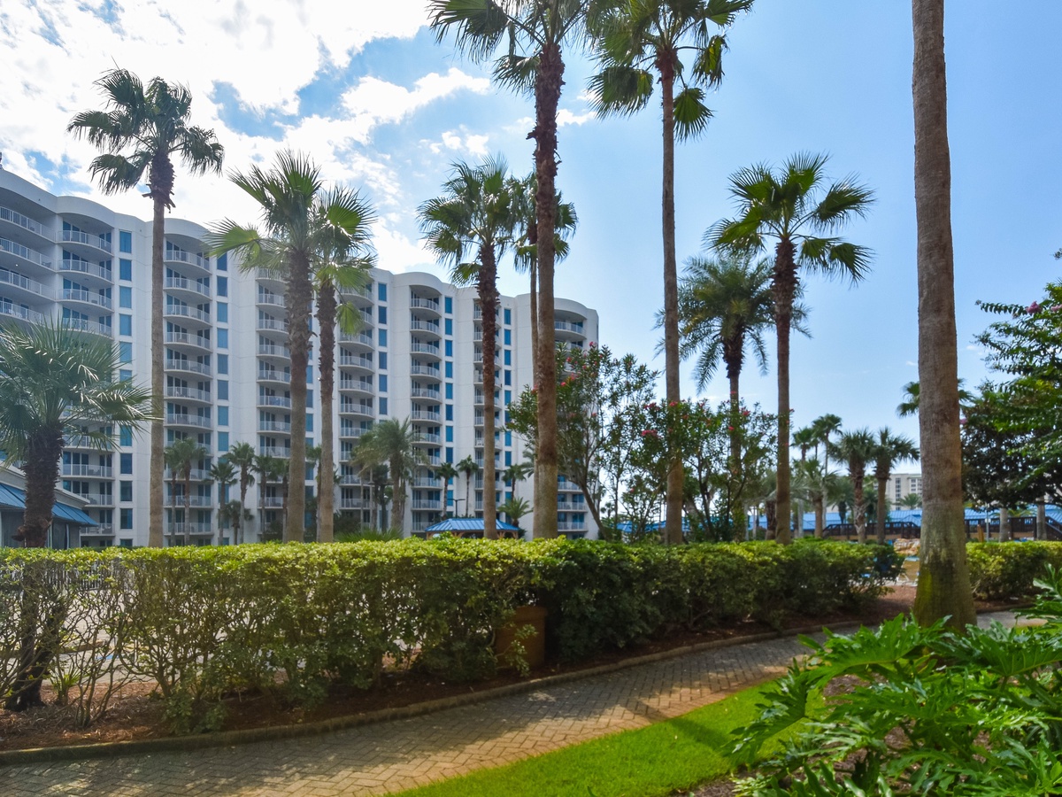 The Palms of Destin 2105 - Patio View