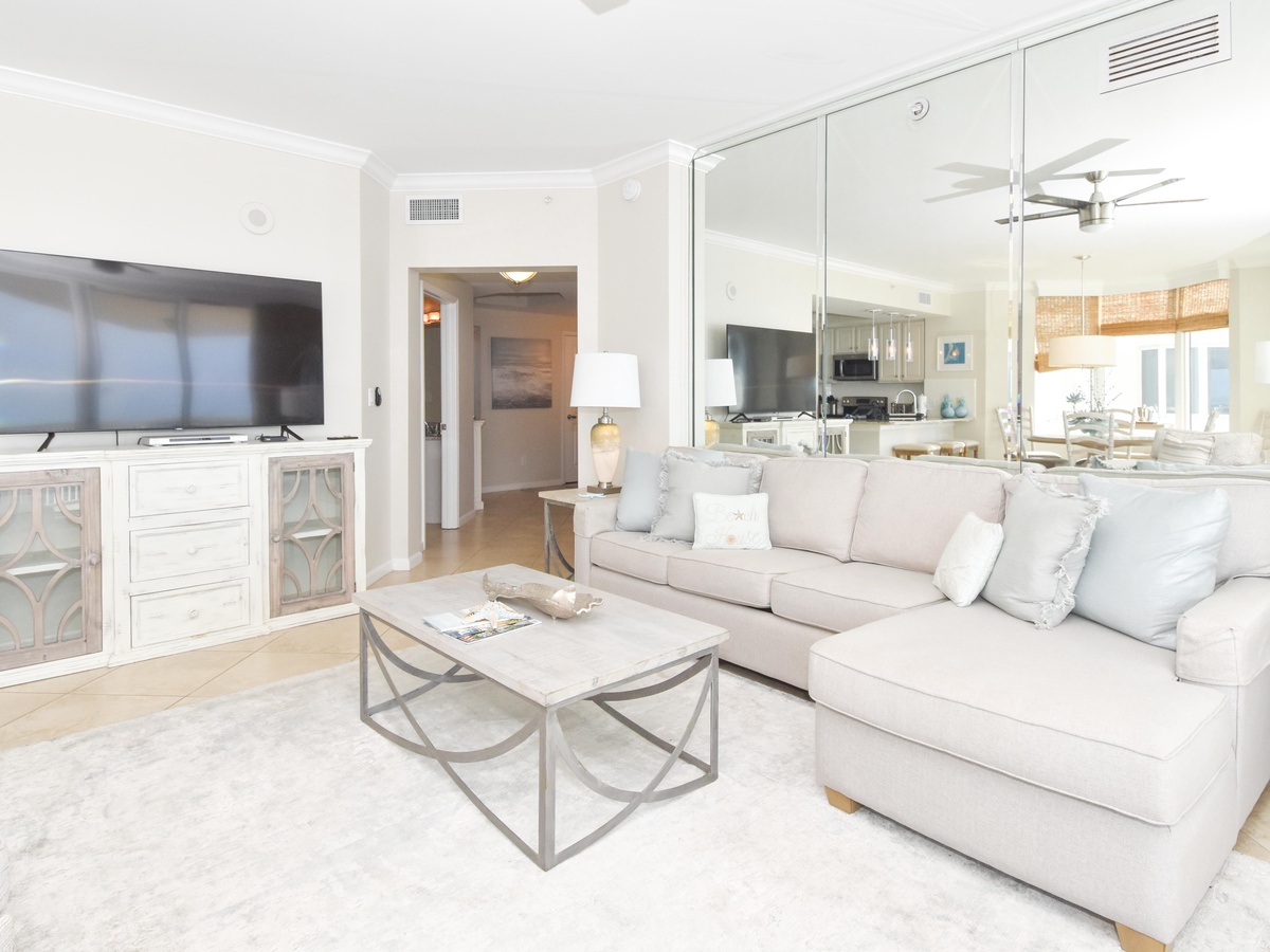 Silver Beach Towers East 1406 - Living Area