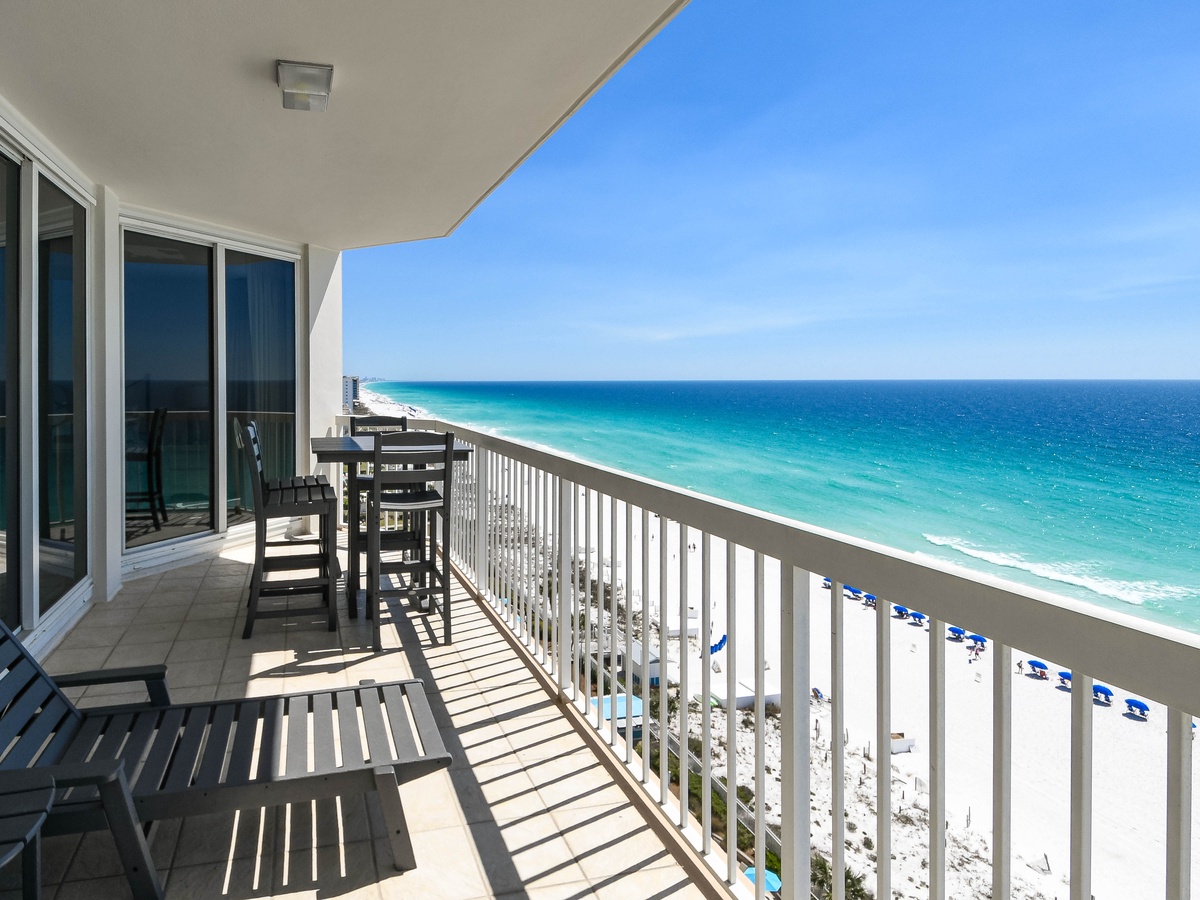 Silver Beach Towers West 1205- Balcony