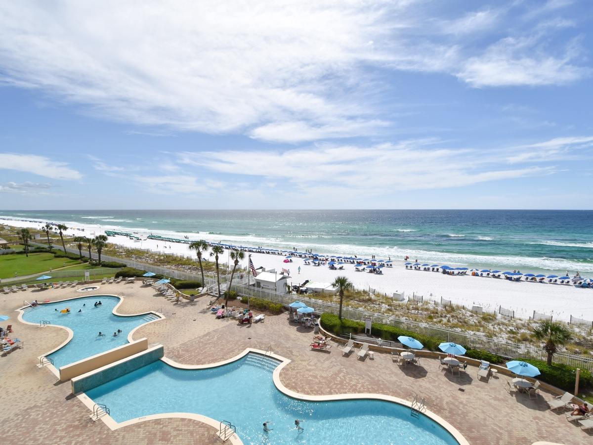 Silver Beach Towers West 502- Balcony View
