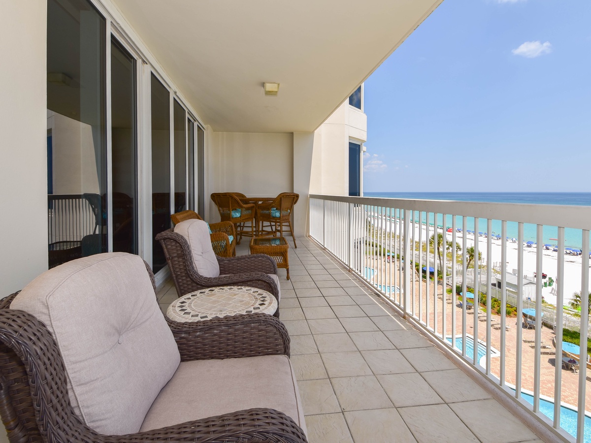 Silver Beach Towers West 603 - Balcony