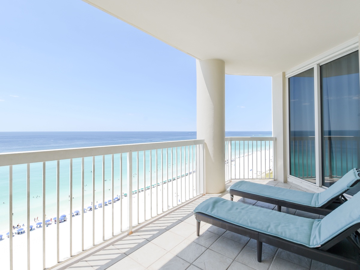 Silver Beach Towers West 1203- Balcony View