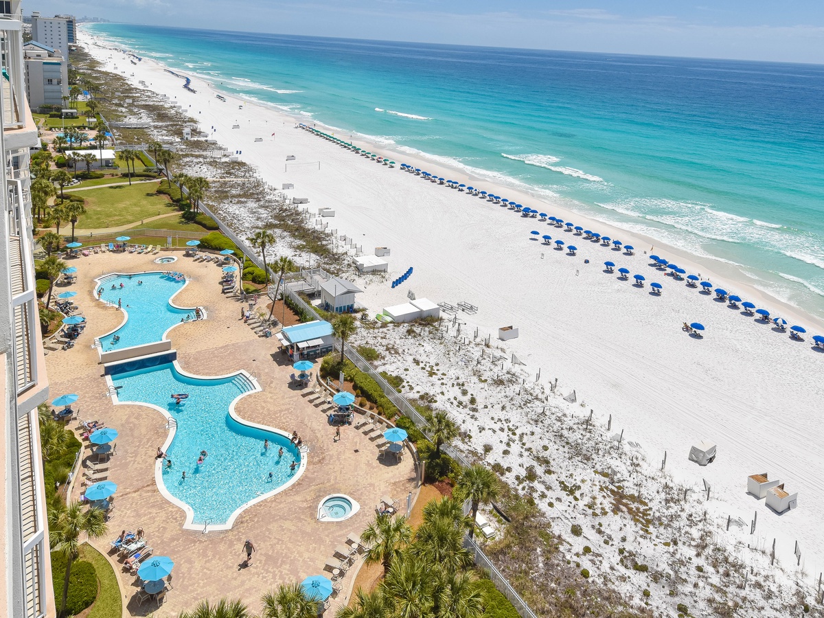 Silver Beach Towers West 1406 - Balcony View
