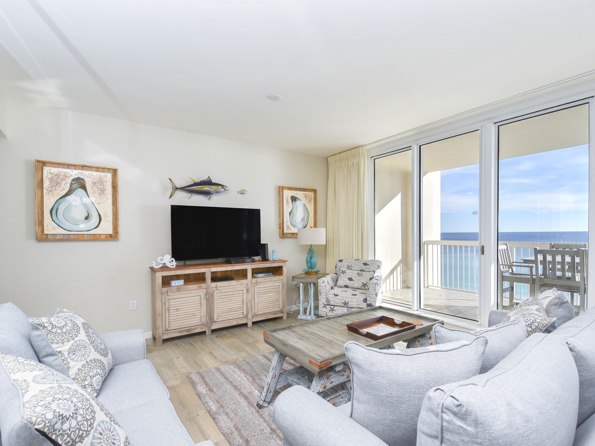 Silver Beach Towers West 703 - Living Area