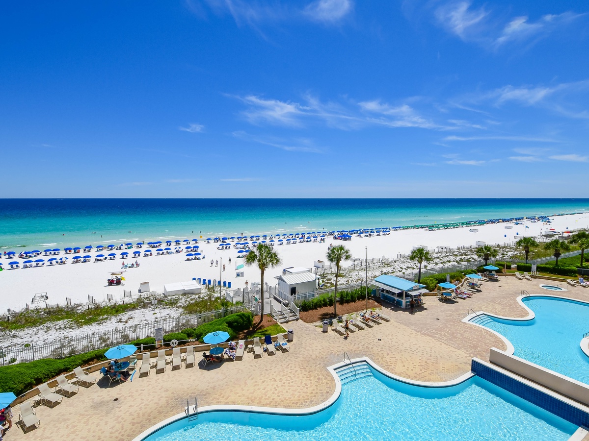 Silver Beach Towers East 505- Balcony View