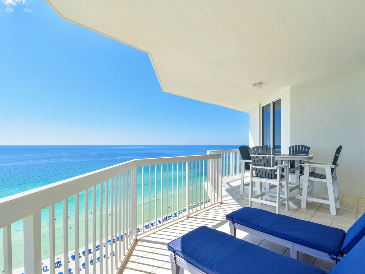 Silver Beach Towers West 1801 - Balcony