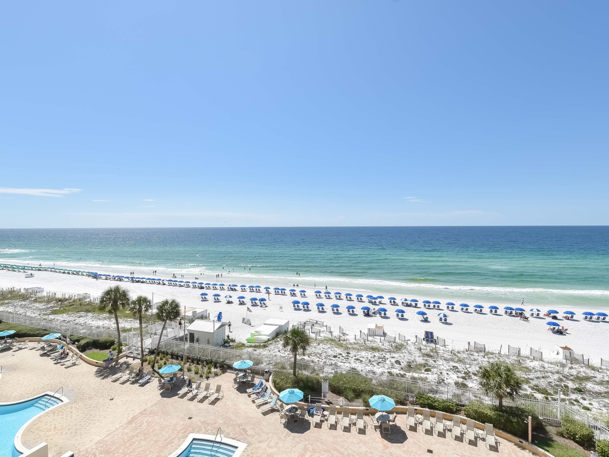 Silver Beach Towers West 602 - Balcony View
