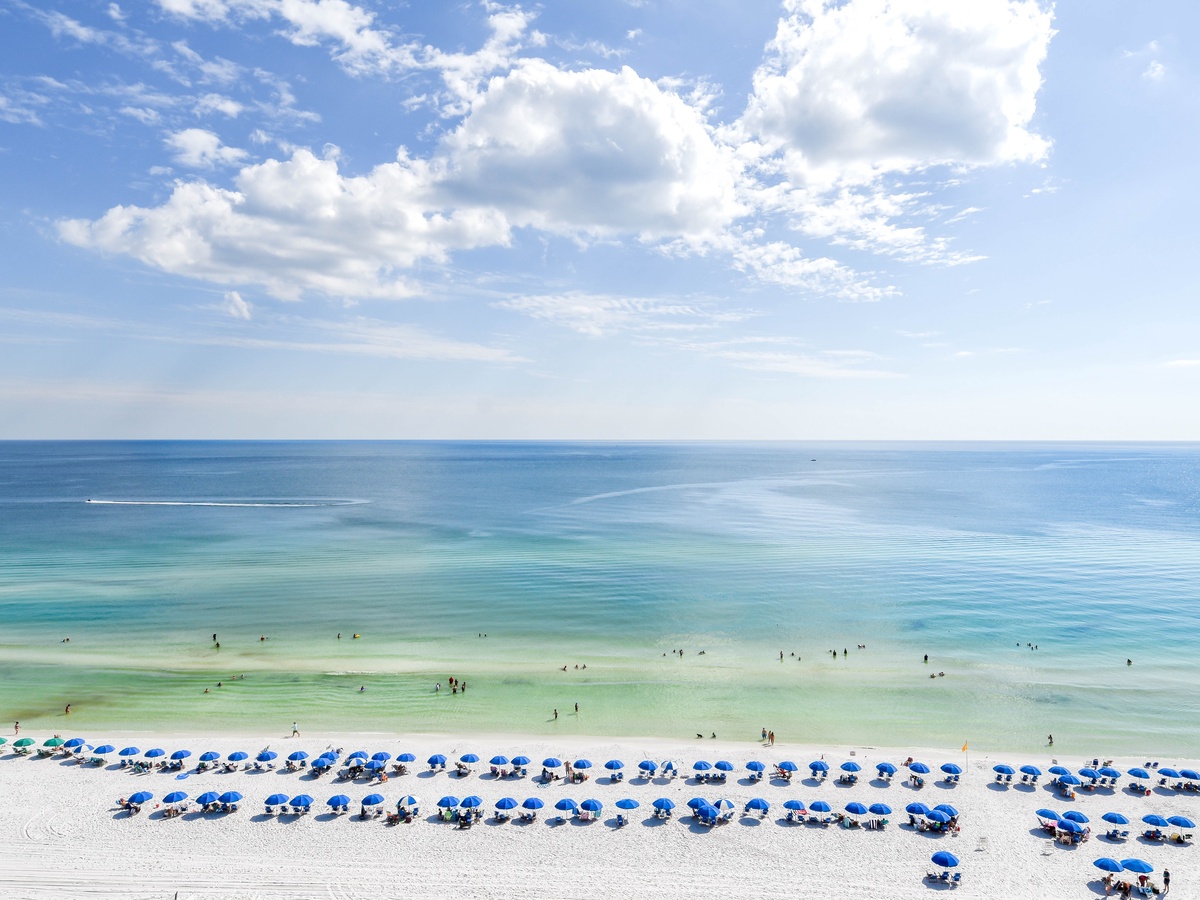 Silver Beach Towers East 1104 - Balcony View of the Gulf