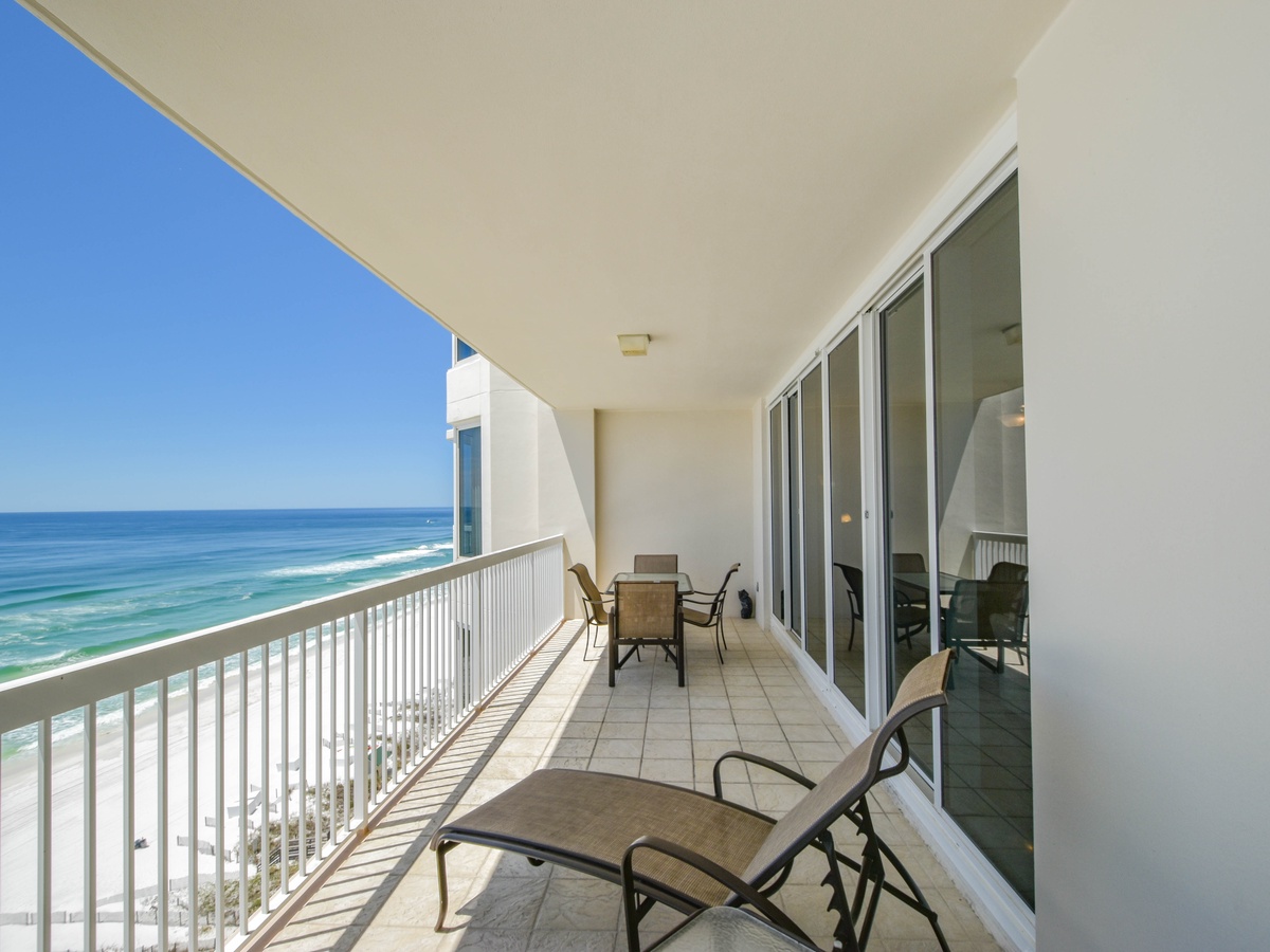 Silver Beach Towers West 1204- Balcony