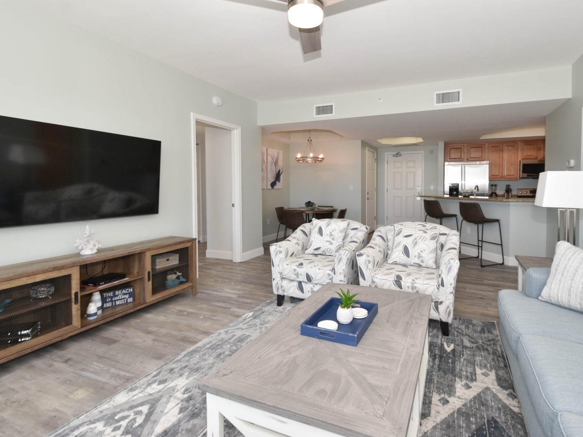 Silver Shells St. Lucia 803 - Living Area