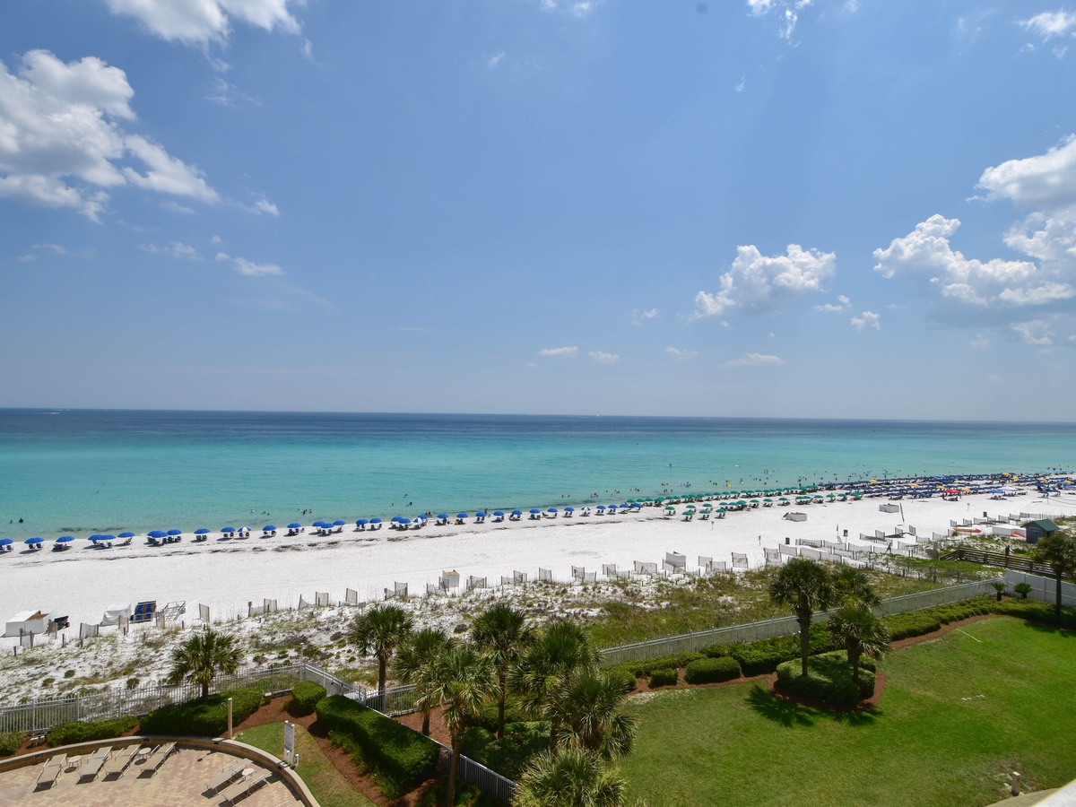 Silver Beach Towers West 603 - Balcony View