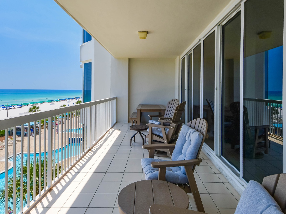 Silver Beach Towers East 404 - Balcony