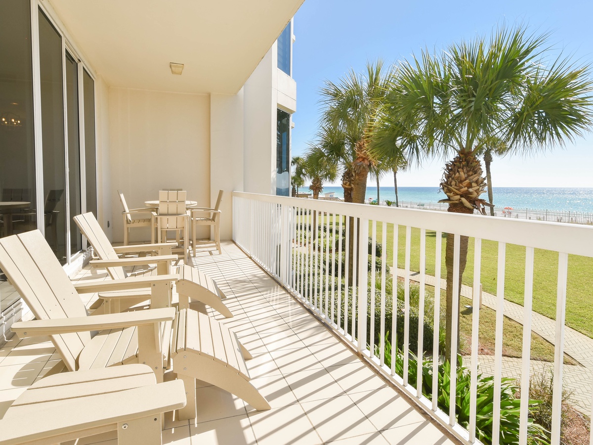 Silver Beach Towers East 202 - Balcony View