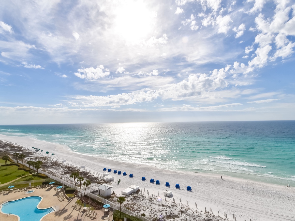 Silver Beach Towers West 1004- Balcony View