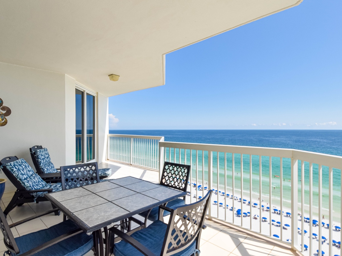 Silver Beach Towers East 1206 - Balcony
