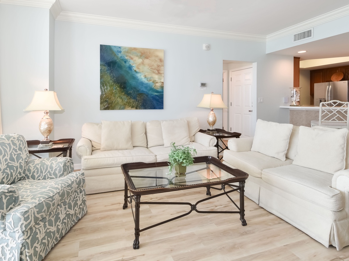 Silver Beach Towers West 905- Living Area