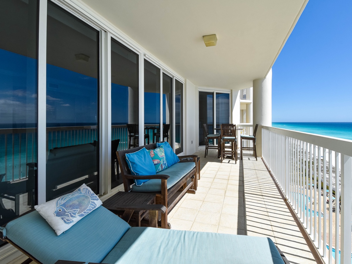 Silver Beach Towers West 1004- Balcony