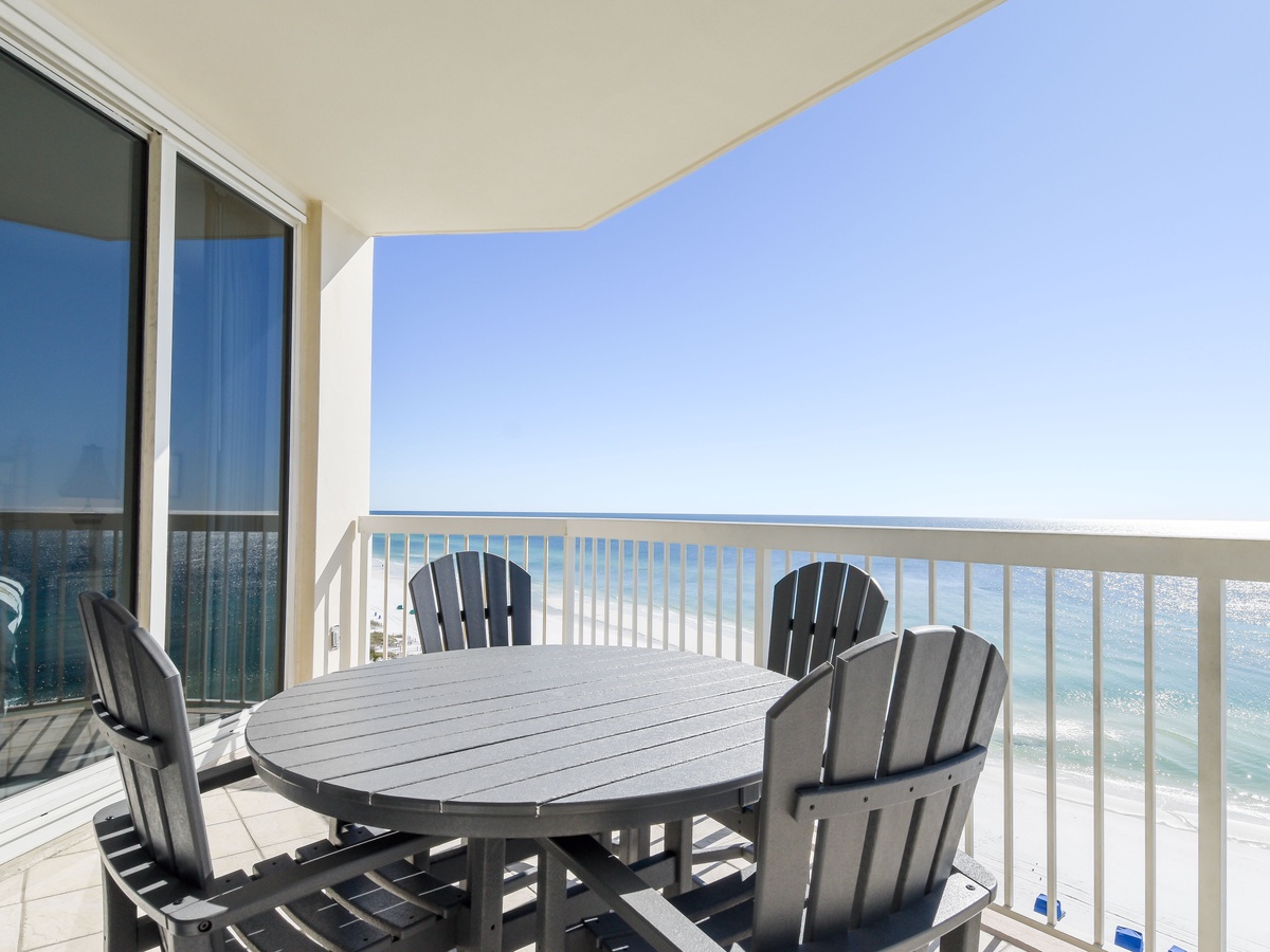 Silver Beach Towers West 1002 - Balcony