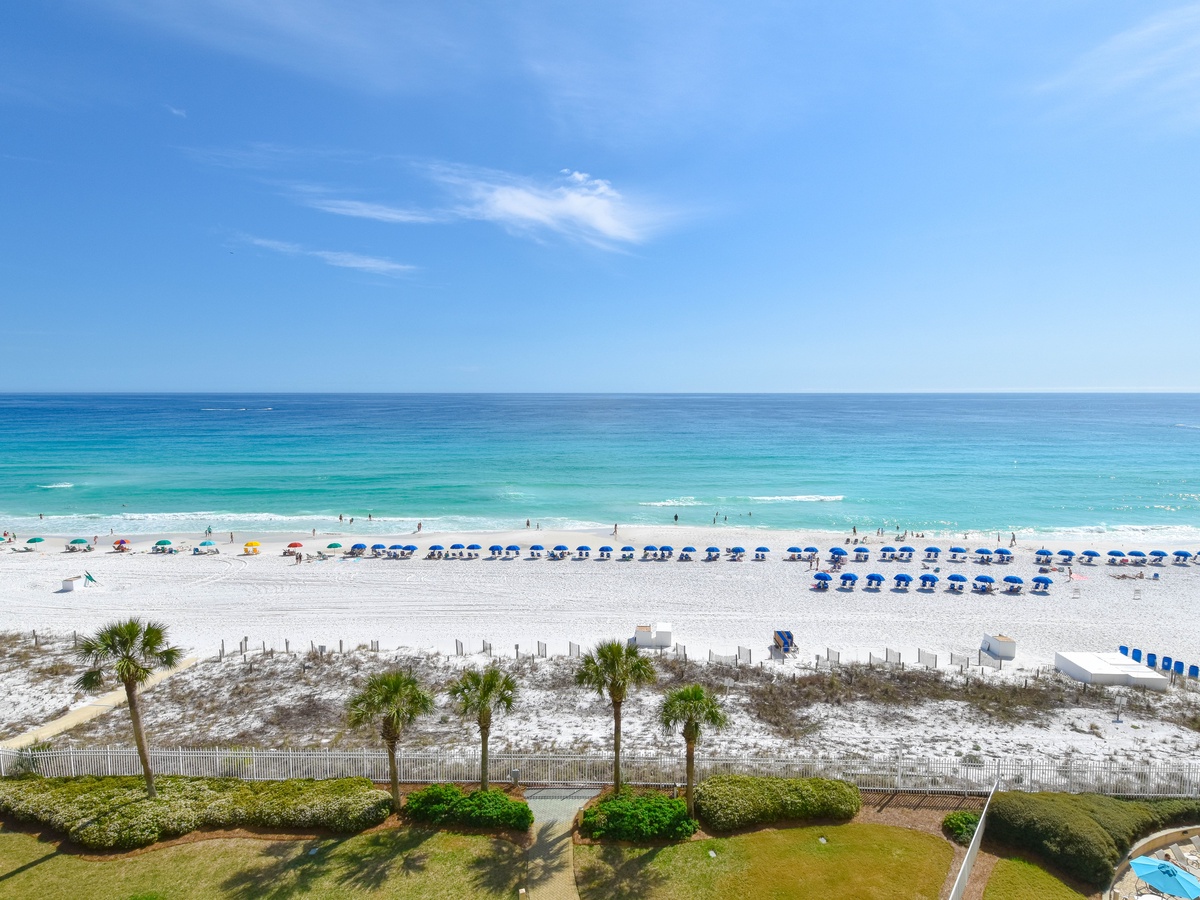 Silver Beach Towers E703 - Balcony View