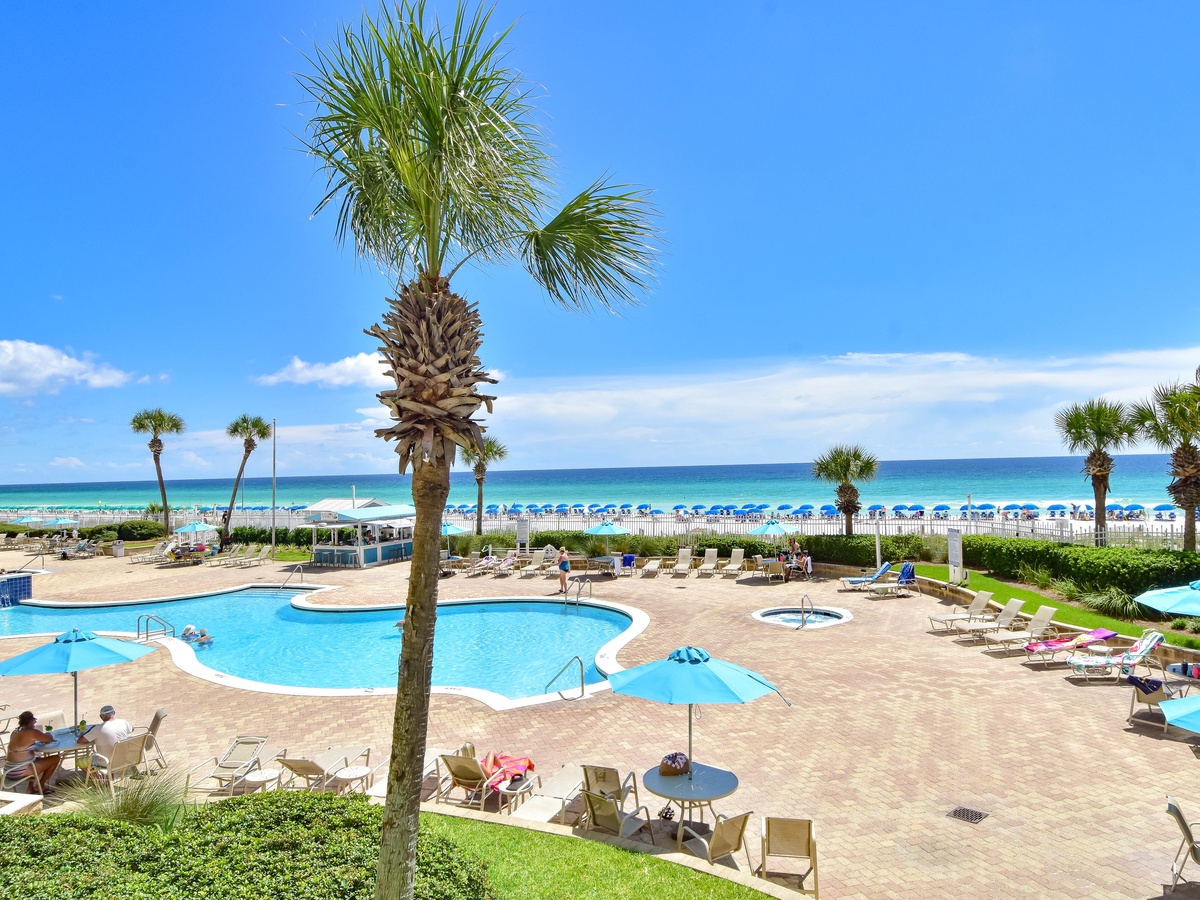 Silver Beach Towers West 202 - Main Balcony View
