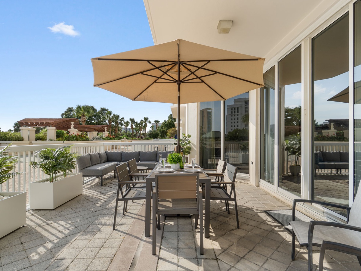 Silver Shells St. Lucia 202 - Patio Seating